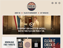 Tablet Screenshot of evolveusa.com